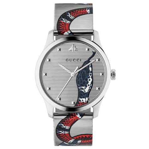 gucci watch with snake design|gucci watch snake face.